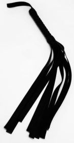 Faux Leather Flogger Black (SKU: TCN-SS100-40)